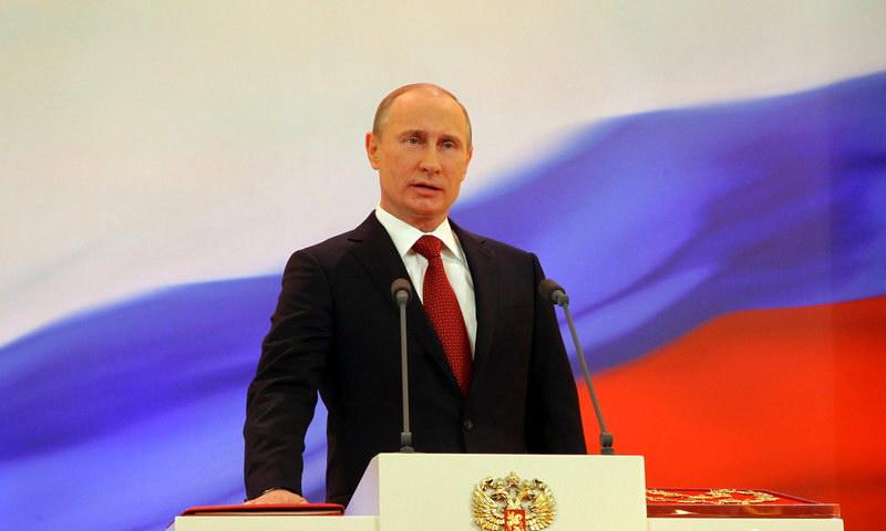 普京宣誓就职俄罗斯总统 三度入主克宫 - 新闻