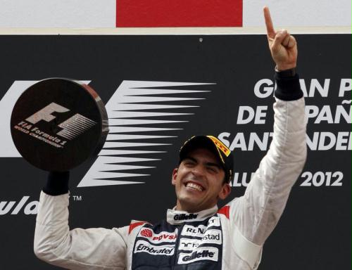 F1西班牙正赛 威廉姆斯8年后再夺冠舒米退赛