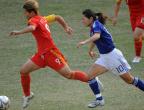 [高清组图]足球:女足半决赛：中国对阵日本