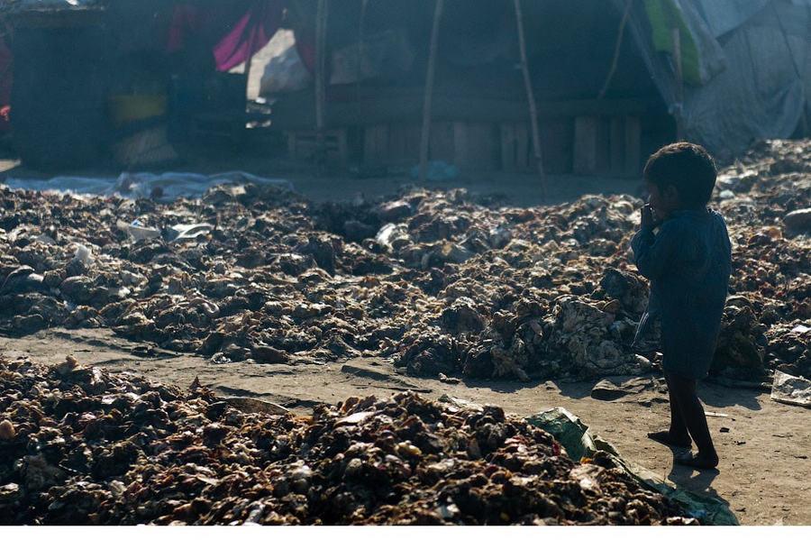 巴基斯坦贫民区凄惨生活