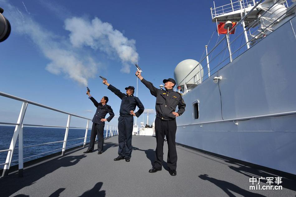 东海演习 兵力出动规模近年最大(1)